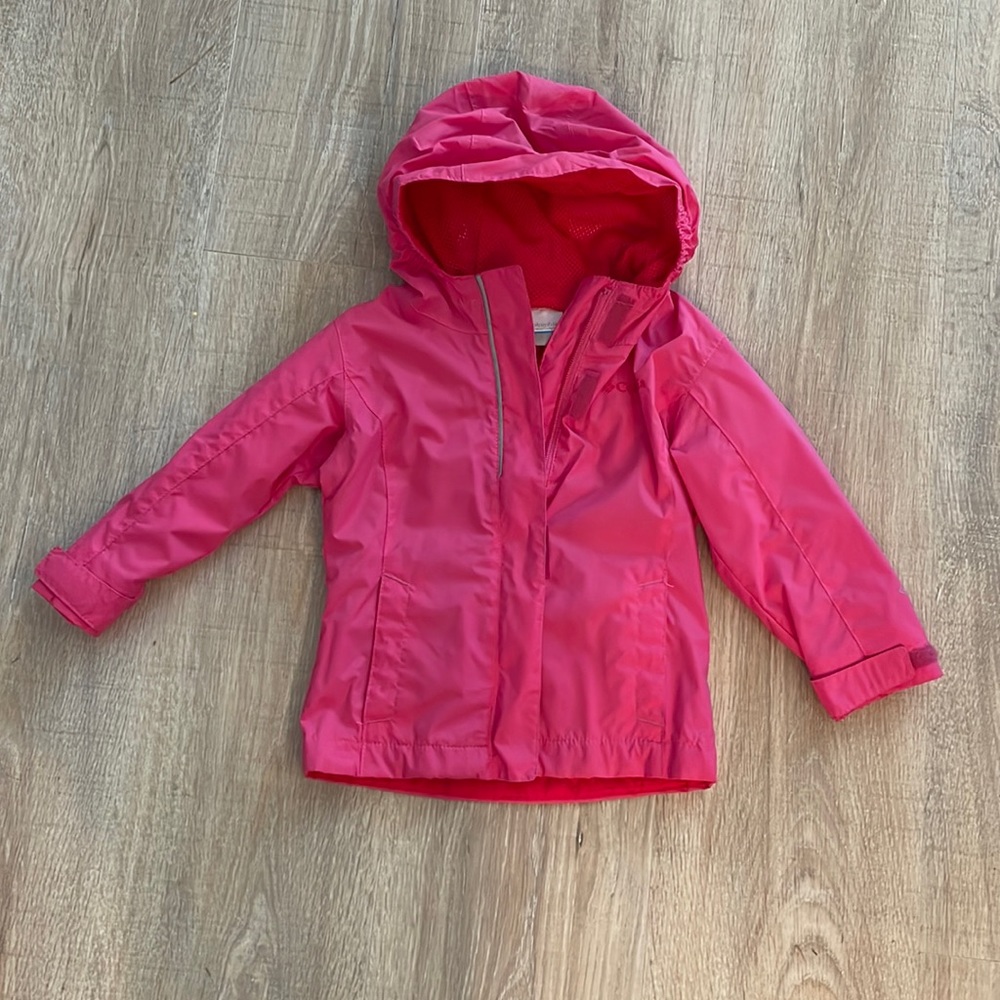 Columbia 2T pink windbreaker lightweight jacket